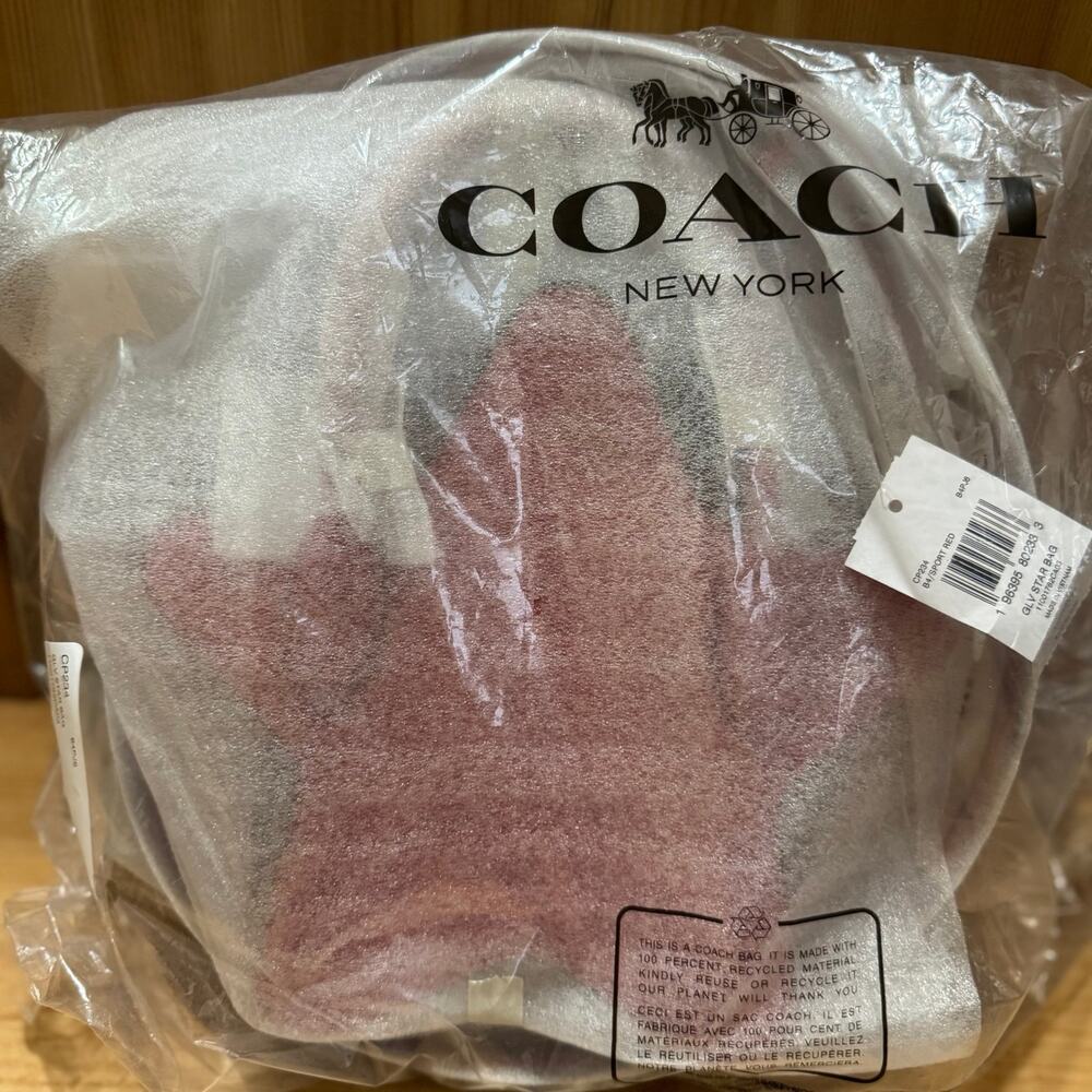 NWT ❤️ Coach Star Bag In Regenerative Leather - Picture 7 of 10